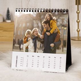 Calendrier de bureau personnalisé