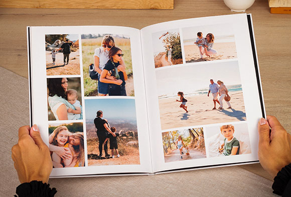 Format portrait pour livre photo